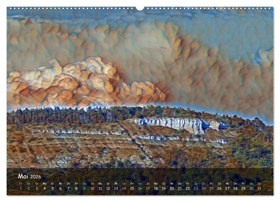 Surreales Farbspiel (CALVENDO Wandkalender 2026)