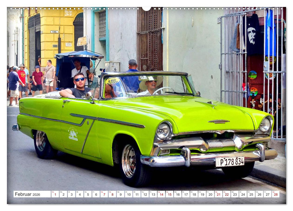 PLYMOUTH '55 (CALVENDO Wandkalender 2026)