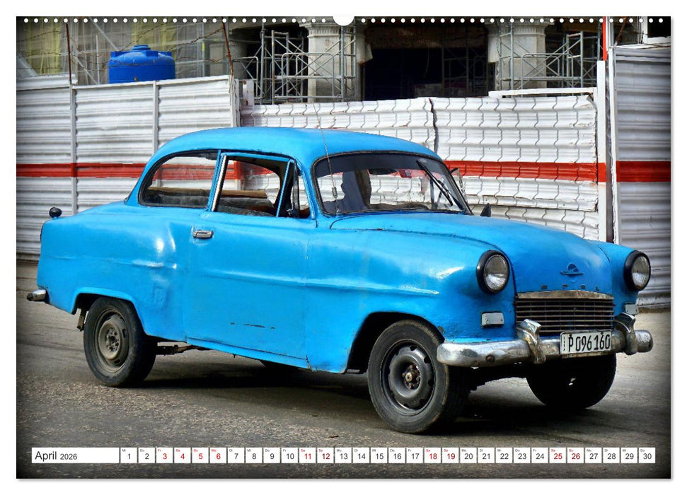 Olympia Rekord - Ein Klassiker von Opel (CALVENDO Premium Wandkalender 2026)