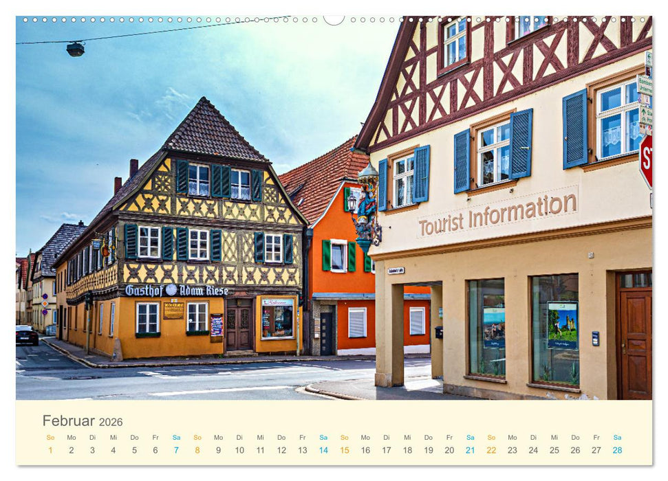 Bad Staffelstein - Gottesgarten am Obermain (CALVENDO Premium Wandkalender 2026)