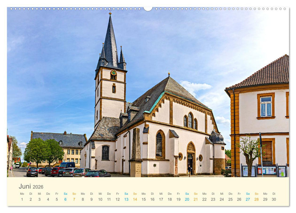 Bad Staffelstein - Gottesgarten am Obermain (CALVENDO Premium Wandkalender 2026)
