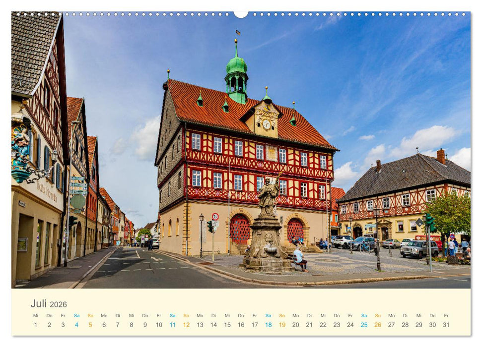 Bad Staffelstein - Gottesgarten am Obermain (CALVENDO Premium Wandkalender 2026)