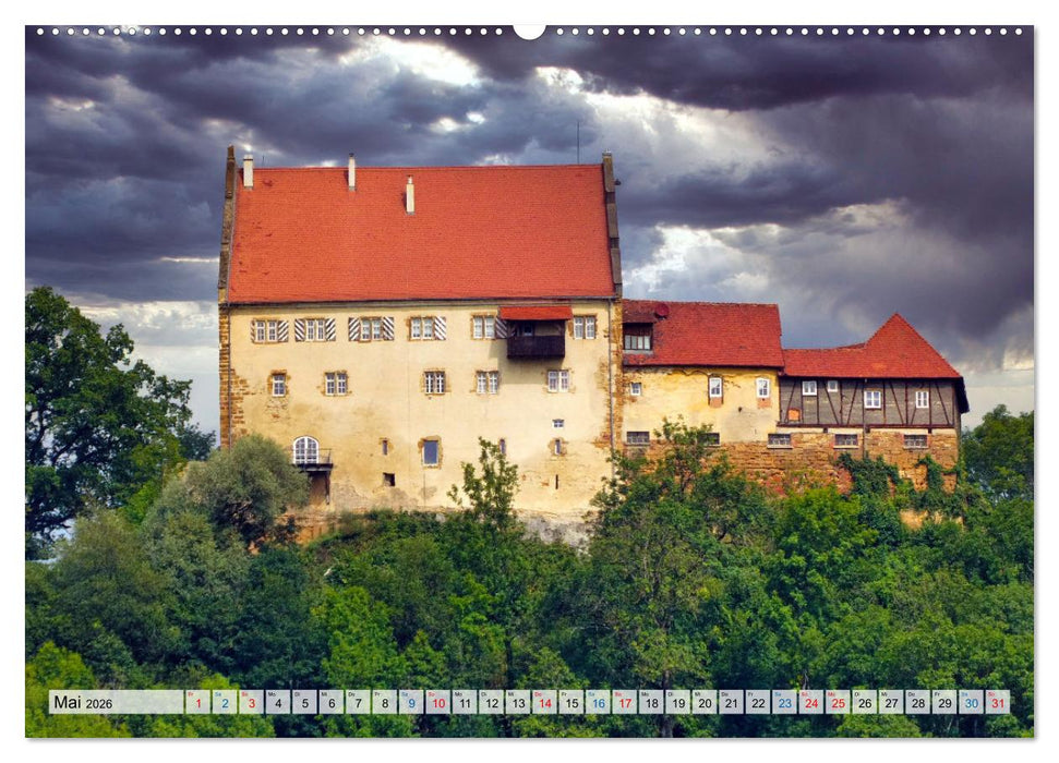 Schlossromantik (CALVENDO Wandkalender 2026)