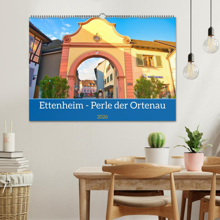 Ettenheim - Perle der Ortenau (CALVENDO Wandkalender 2026)