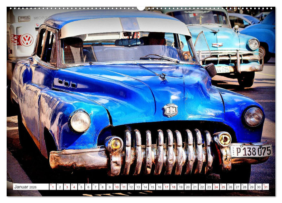 AMERICAN CAR 1950 (CALVENDO Wandkalender 2026)
