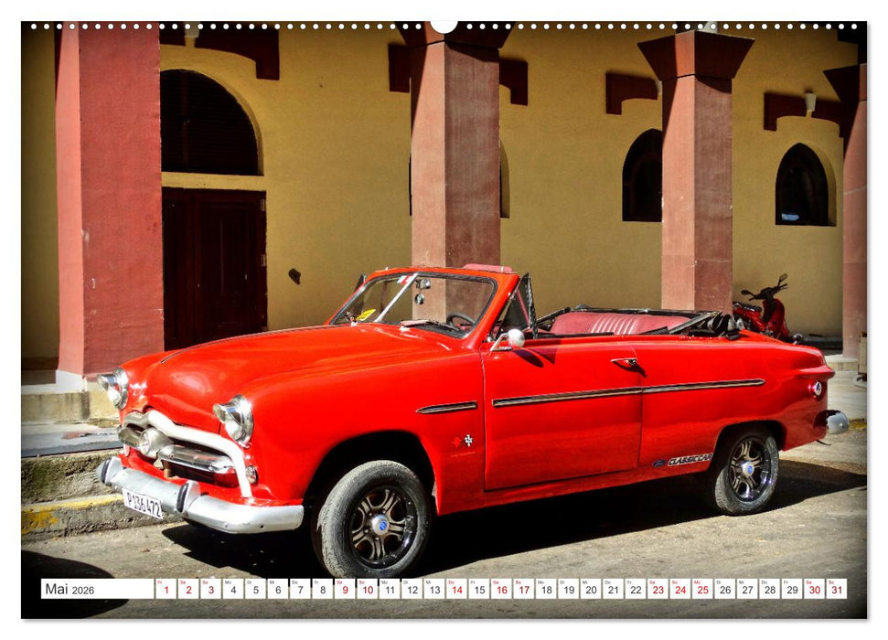 AMERICAN CAR 1950 (CALVENDO Wandkalender 2026)