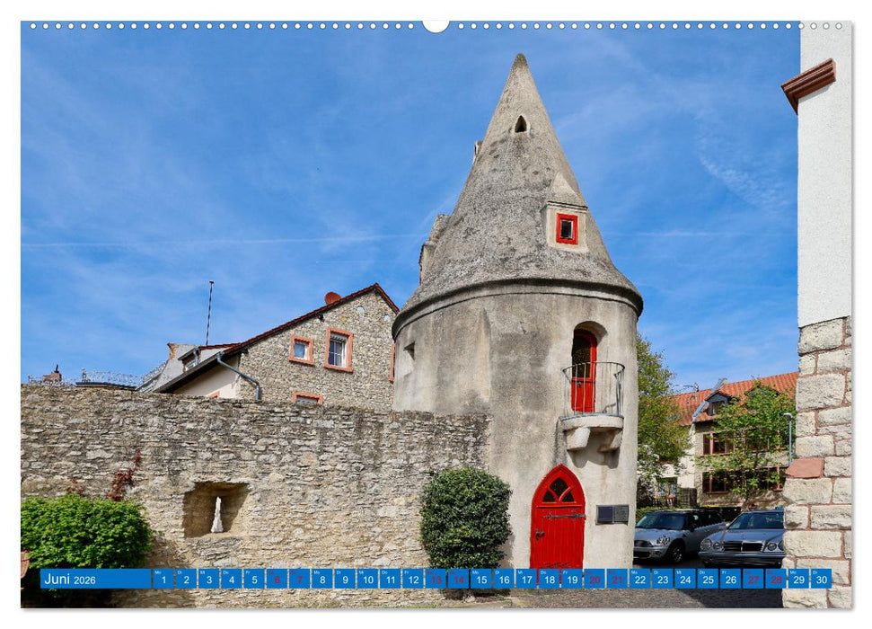 Ingelheim - Rotweinstadt am Rhein (CALVENDO Premium Wandkalender 2026)