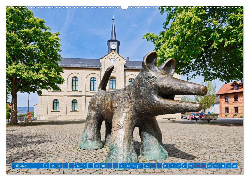 Ingelheim - Rotweinstadt am Rhein (CALVENDO Premium Wandkalender 2026)