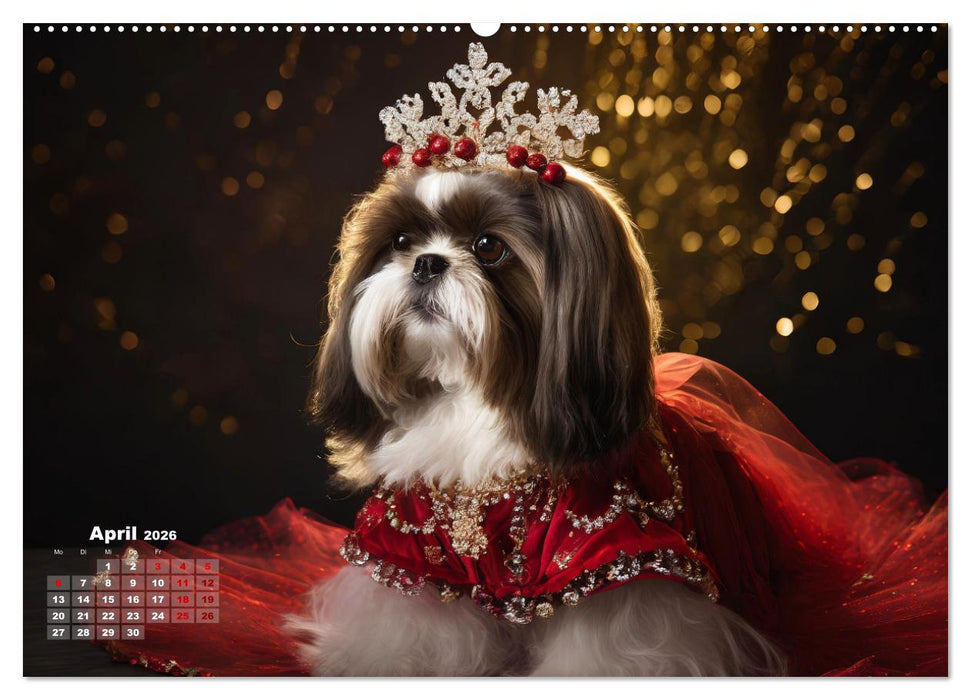 Kleine Hunde - Große Diven (CALVENDO Wandkalender 2026)