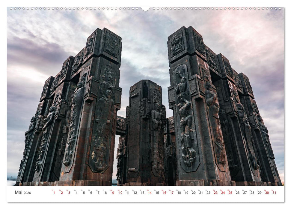 Georgien - Neuzeit-Chroniken (CALVENDO Wandkalender 2026)