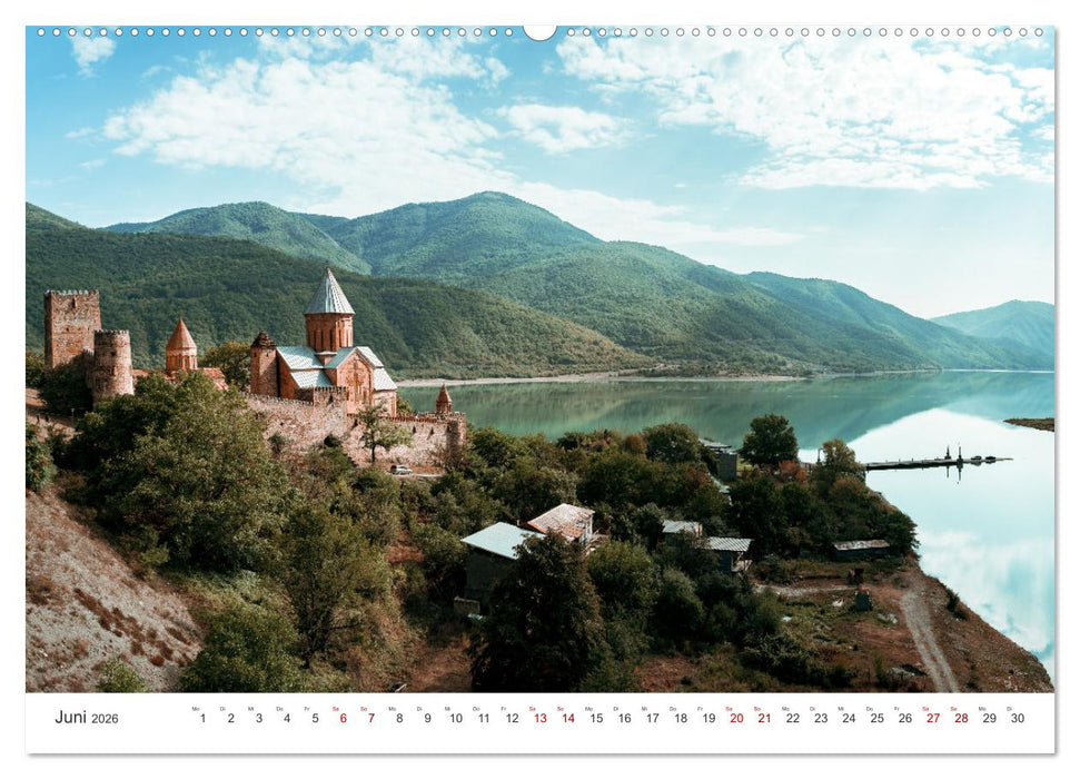 Georgien - Neuzeit-Chroniken (CALVENDO Wandkalender 2026)