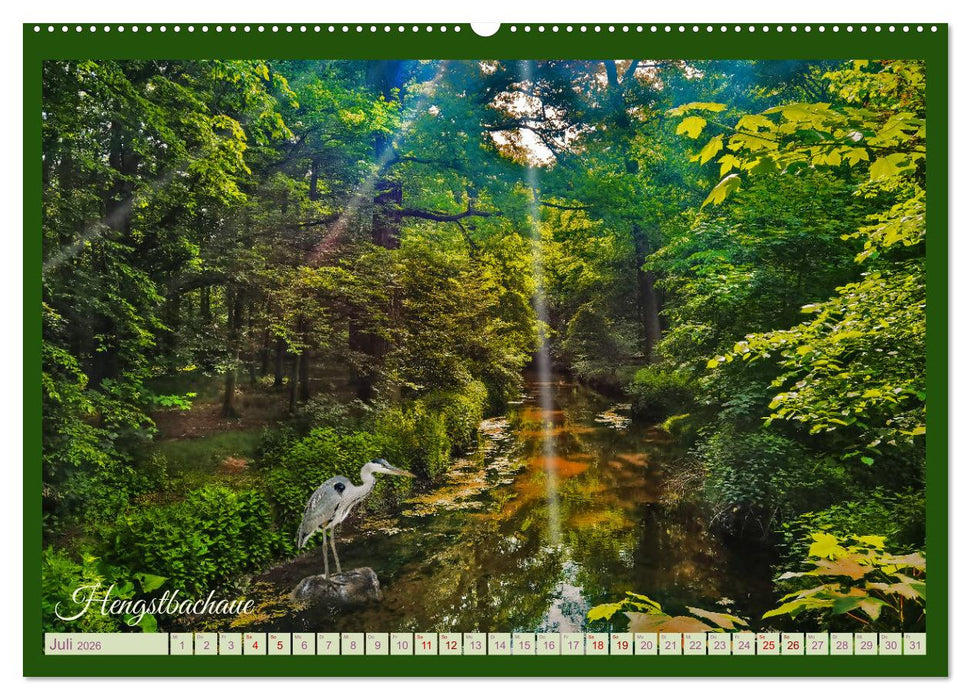 Dreieich Natur Pur (CALVENDO Premium Wandkalender 2026)
