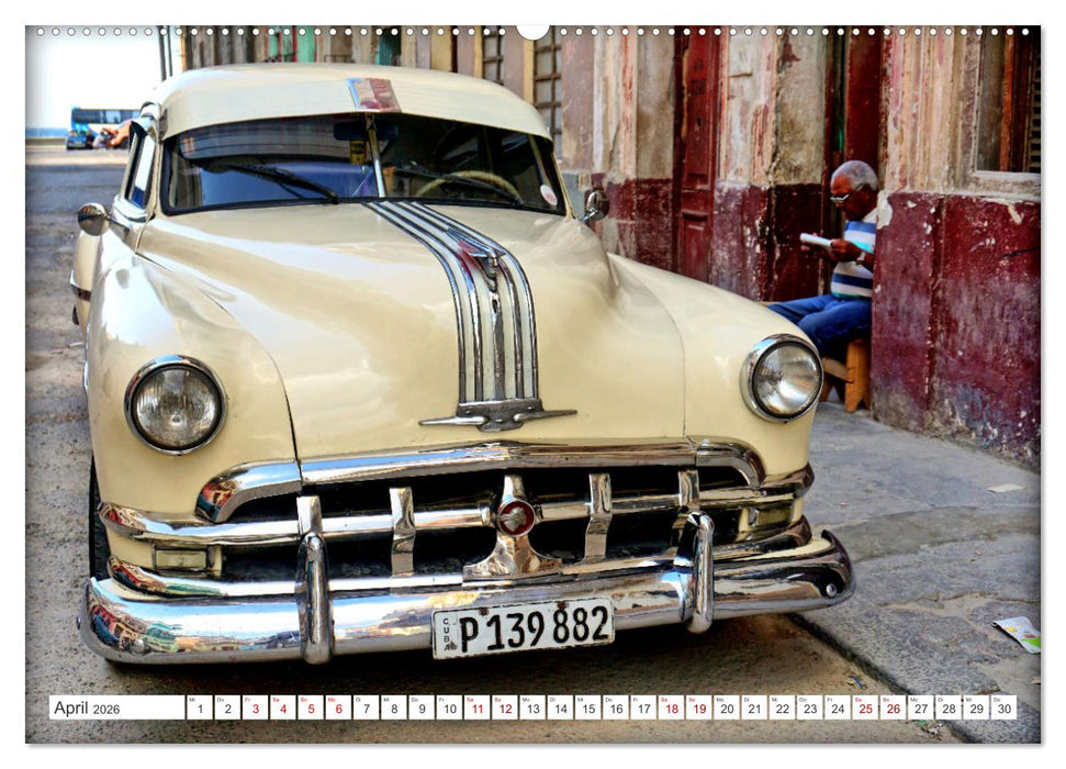 AMERICAN CAR 1950 (CALVENDO Premium Wandkalender 2026)