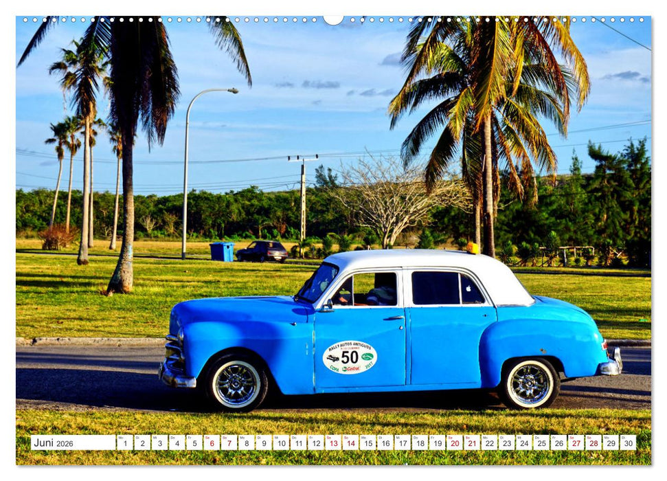 AMERICAN CAR 1950 (CALVENDO Premium Wandkalender 2026)