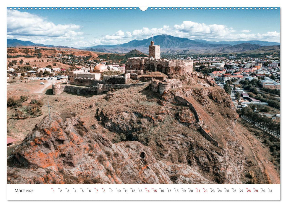 Georgien - Neuzeit-Chroniken (CALVENDO Premium Wandkalender 2026)