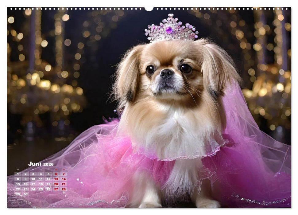 Kleine Hunde - Große Diven (CALVENDO Premium Wandkalender 2026)