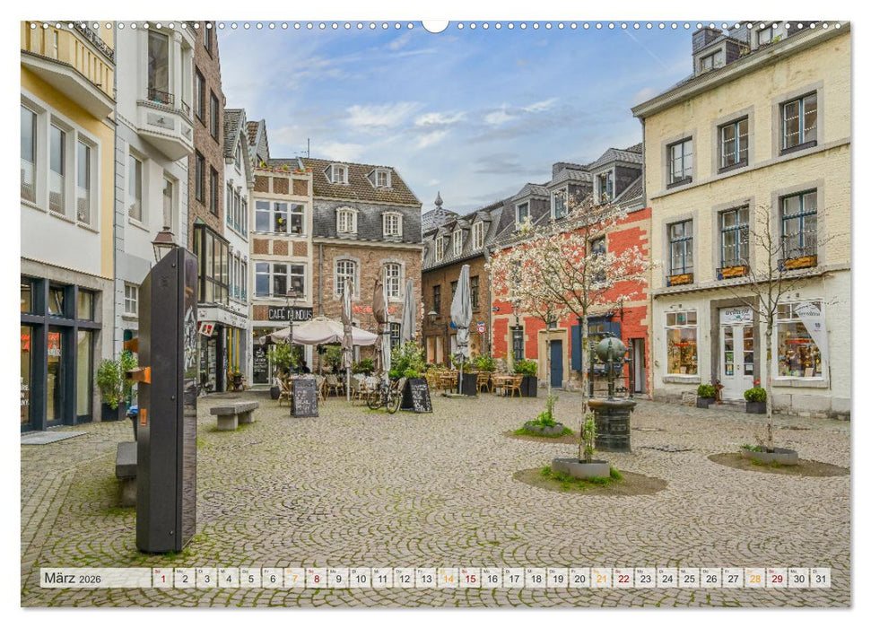 Aachen Impressionen (CALVENDO Wandkalender 2026)