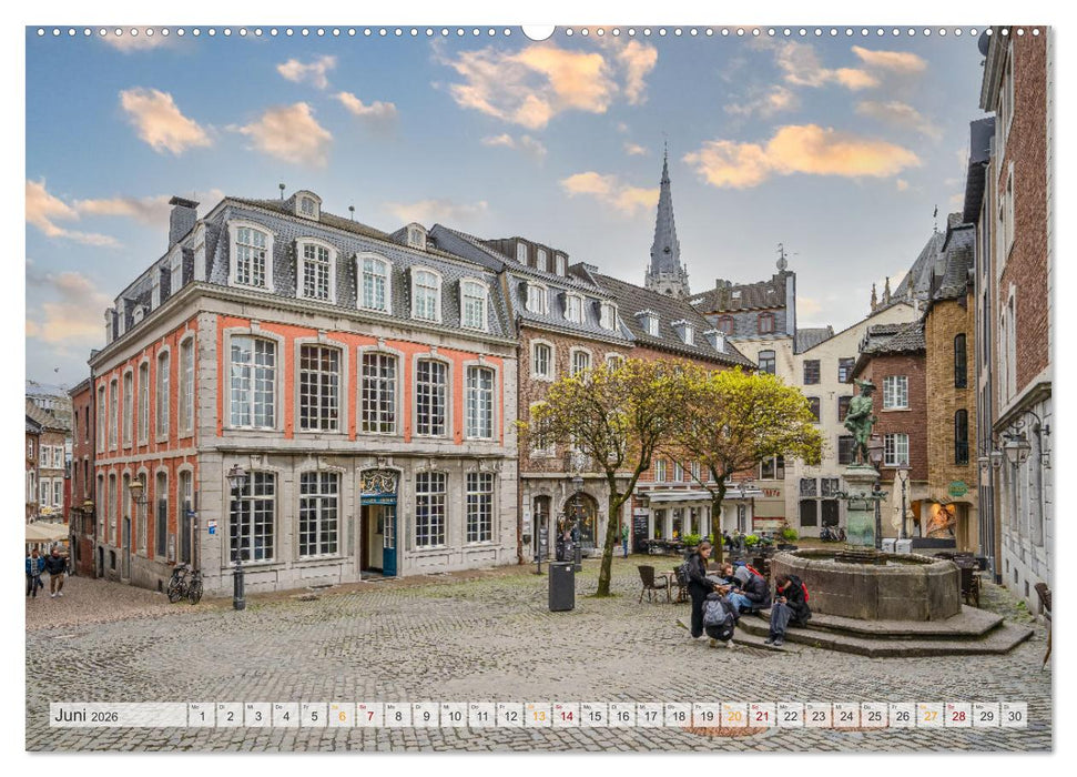Aachen Impressionen (CALVENDO Wandkalender 2026)