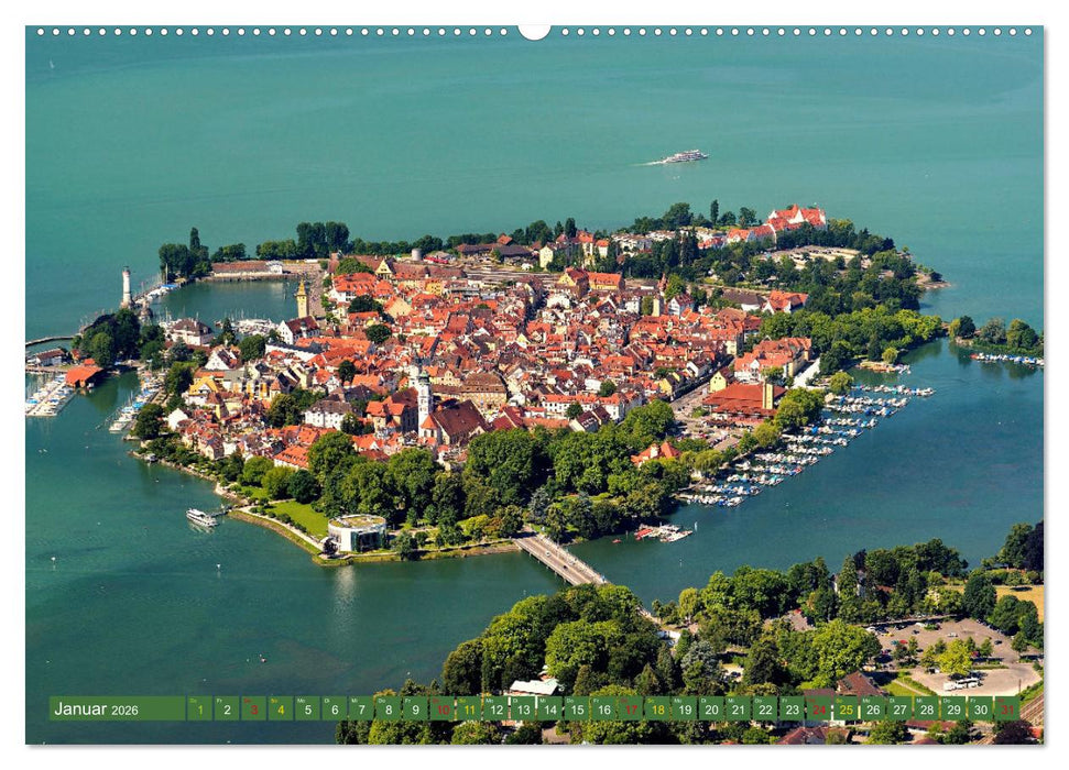 Lindau - Juwel am Bodensee (CALVENDO Wandkalender 2026)