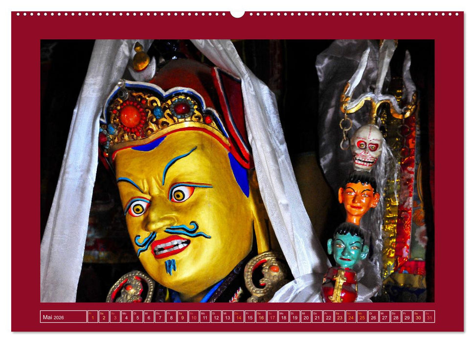 Buddhas & Bhodisattvas (CALVENDO Wandkalender 2026)