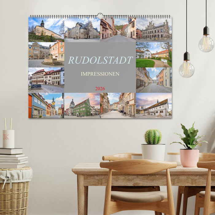 Rudolstadt Impressionen (CALVENDO Wandkalender 2026)