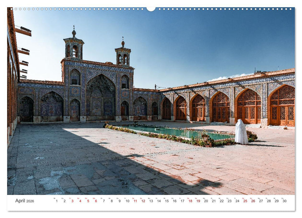 IRAN - Stille Begegnungen im Persischen Reich (CALVENDO Premium Wandkalender 2026)