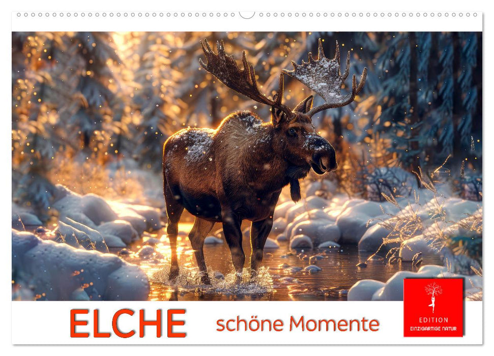 Elche - schöne Momente (CALVENDO Wandkalender 2026)