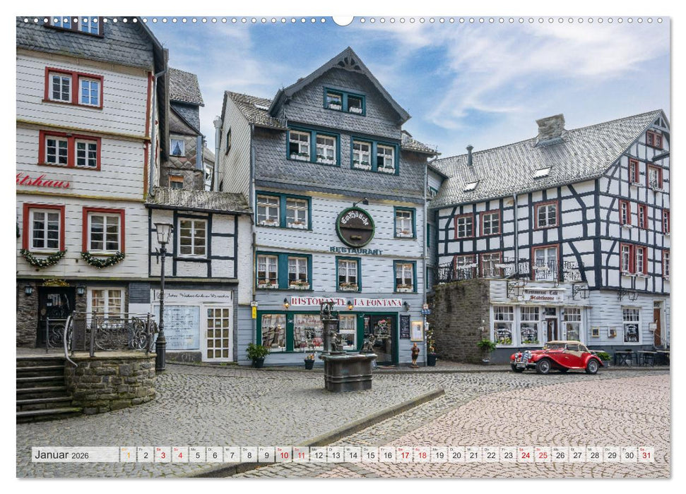 Monschau Impressionen (CALVENDO Wandkalender 2026)