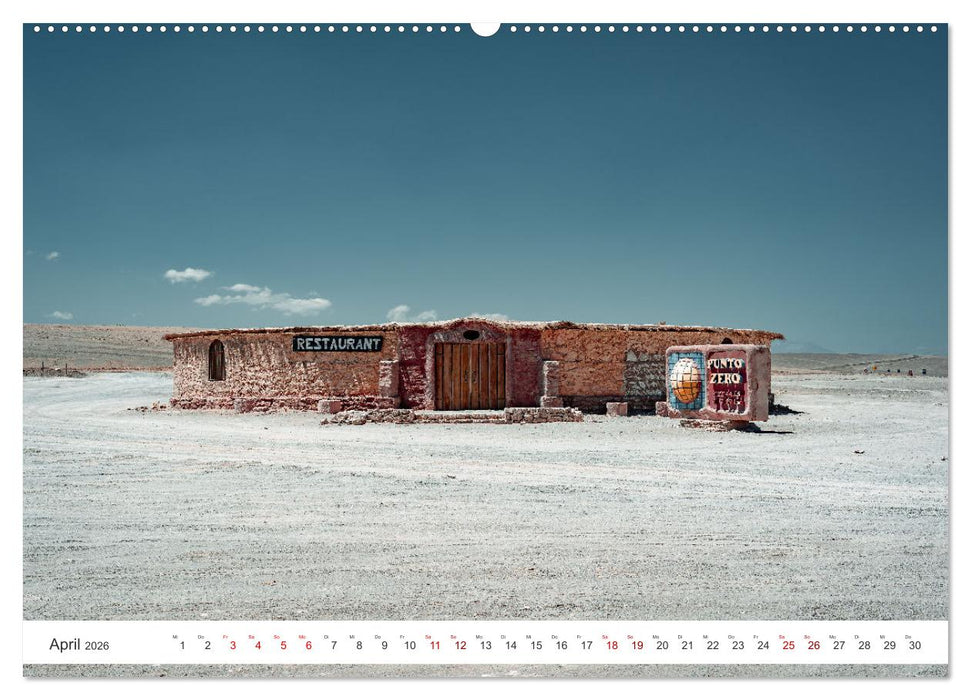 Chile - Die stille Kraft der Atacama (CALVENDO Wandkalender 2026)