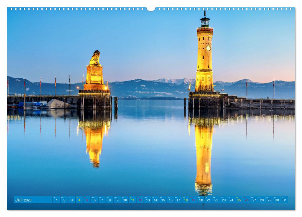 Lindau - Juwel am Bodensee (CALVENDO Premium Wandkalender 2026)