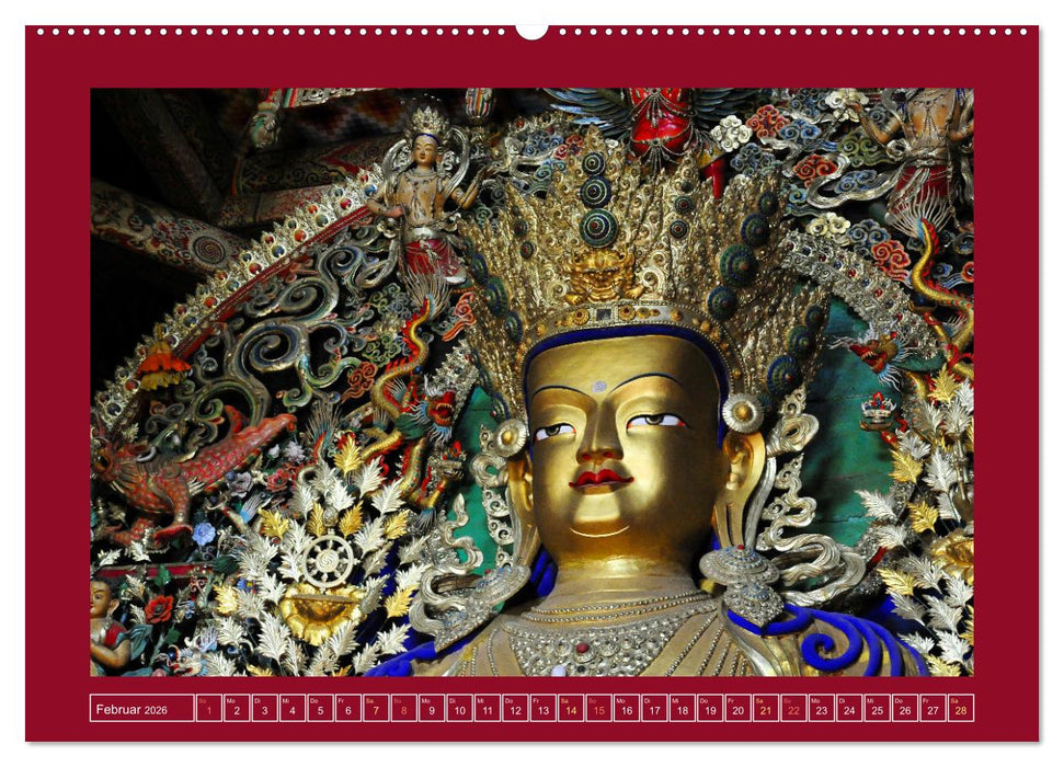 Buddhas & Bhodisattvas (CALVENDO Premium Wandkalender 2026)