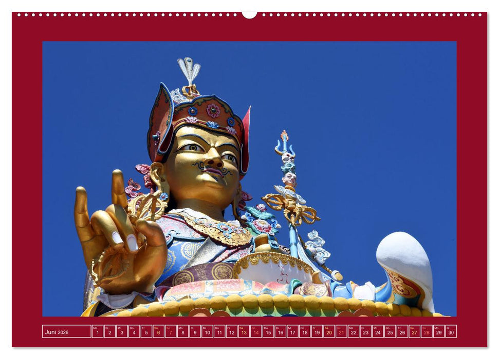 Buddhas & Bhodisattvas (CALVENDO Premium Wandkalender 2026)