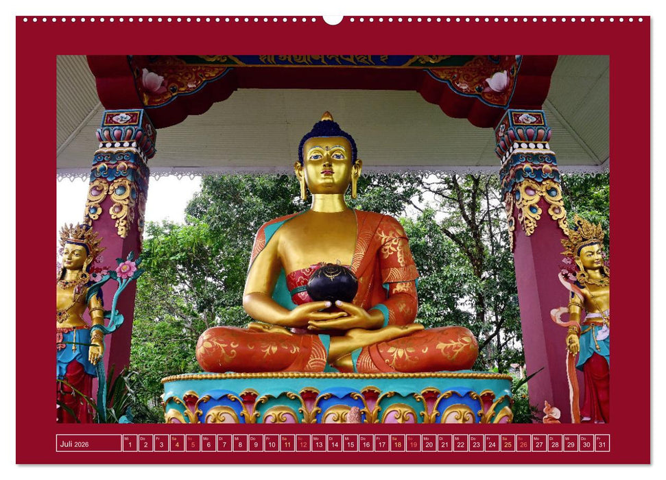Buddhas & Bhodisattvas (CALVENDO Premium Wandkalender 2026)