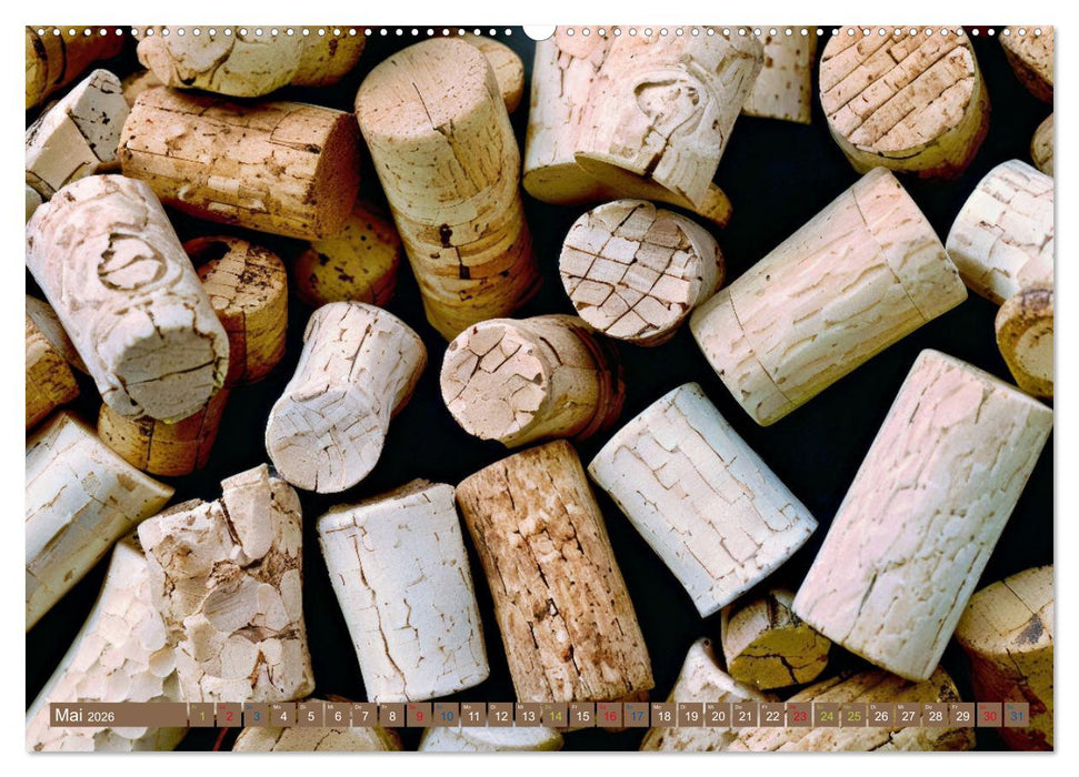 Rebensaft - Weingenuss (CALVENDO Premium Wandkalender 2026)