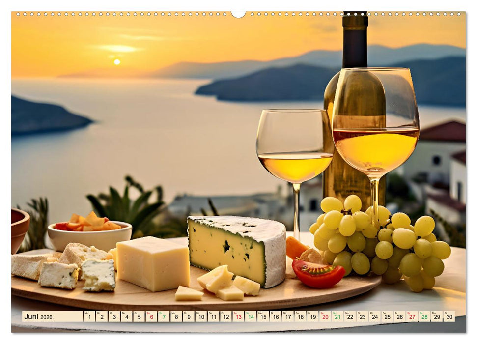 Rebensaft - Weingenuss (CALVENDO Premium Wandkalender 2026)