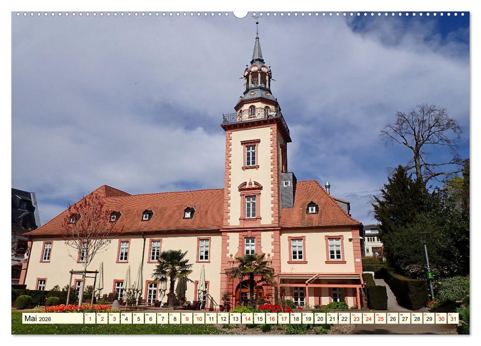 Bensheim a. d. Bergstraße - Ein Stadtspaziergang (CALVENDO Premium Wandkalender 2026)