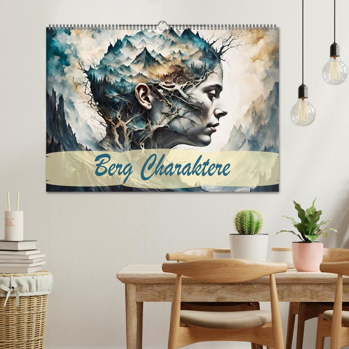 Berg Charaktere (CALVENDO Wandkalender 2026)