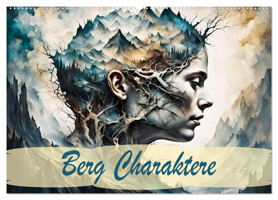 Berg Charaktere (CALVENDO Wandkalender 2026)