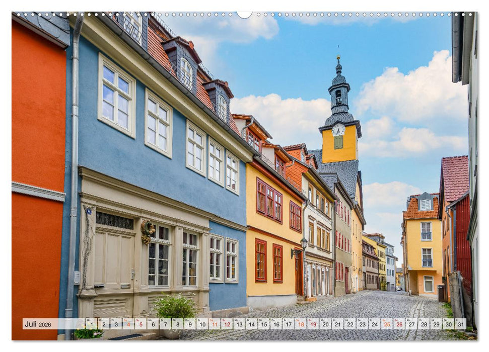 Rudolstadt Impressionen (CALVENDO Premium Wandkalender 2026)