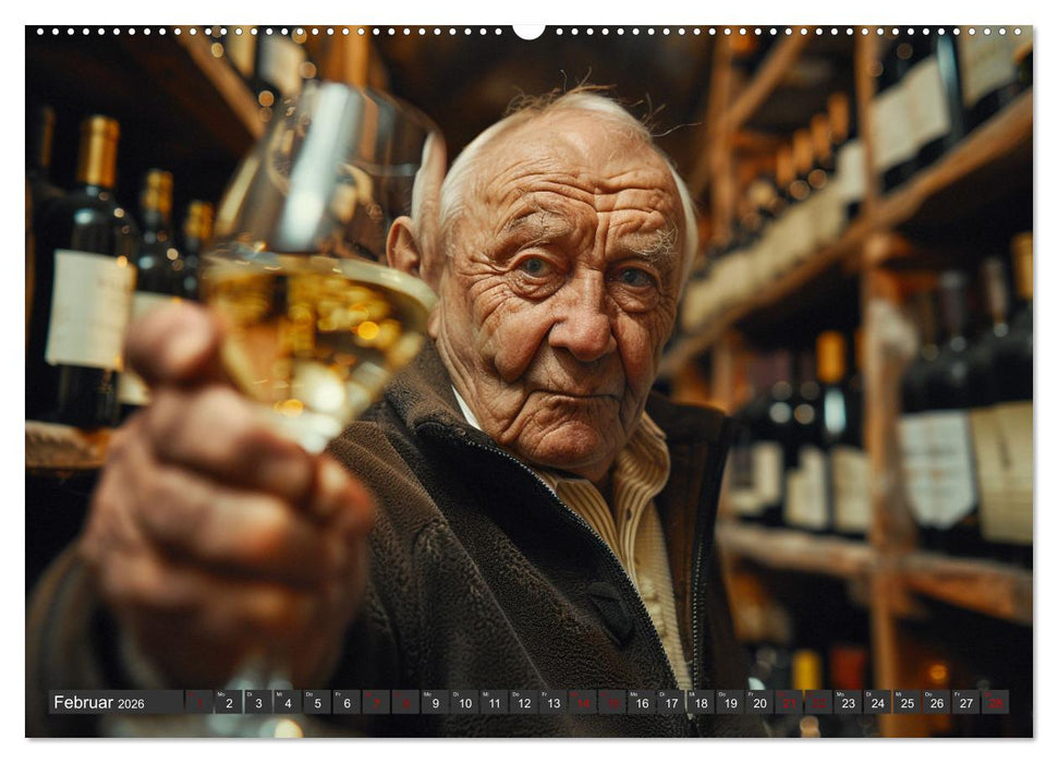 Wein begeistert (CALVENDO Wandkalender 2026)