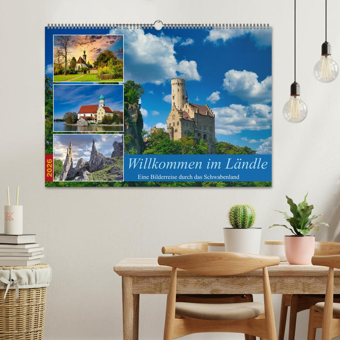 Willkommen im Ländle (CALVENDO Wandkalender 2026)
