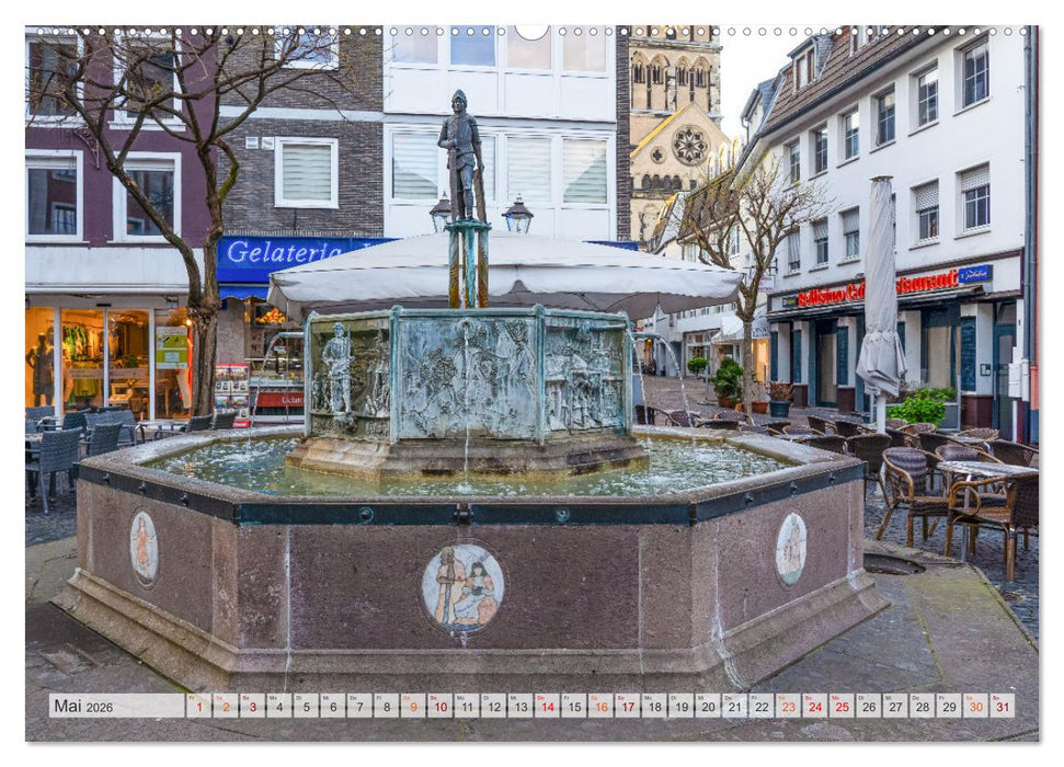 Neuss Impressionen (CALVENDO Premium Wandkalender 2026)