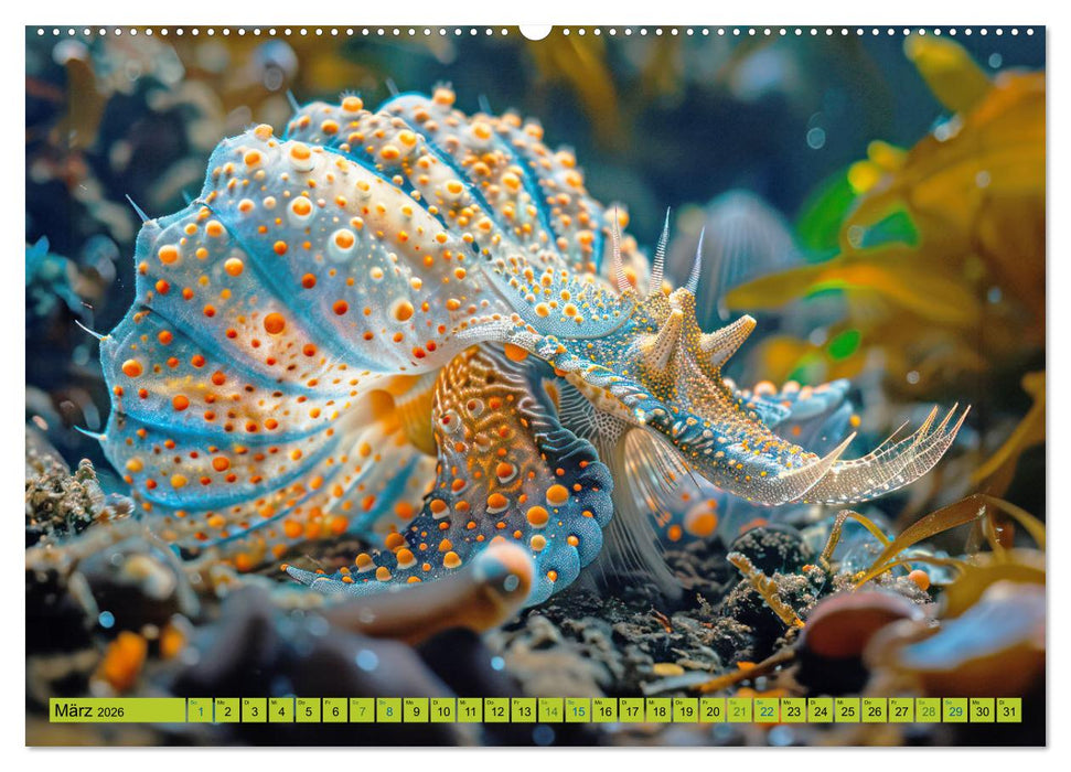 Fantastische Unterwasserkreaturen - Hybridtiere (CALVENDO Wandkalender 2026)
