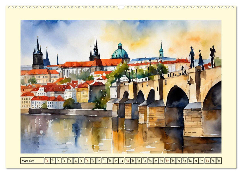 Die berühmtesten Brücken der Welt (CALVENDO Wandkalender 2026)