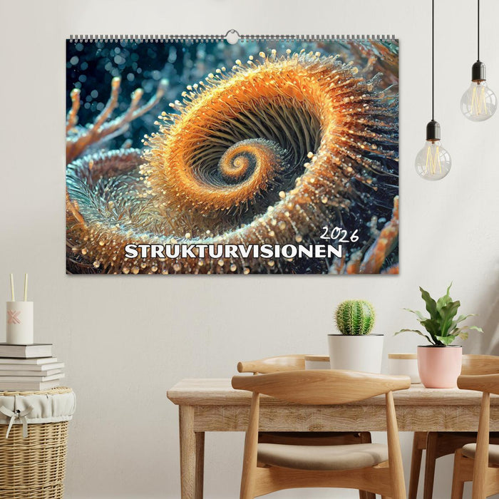 Strukturvisionen (CALVENDO Wandkalender 2026)