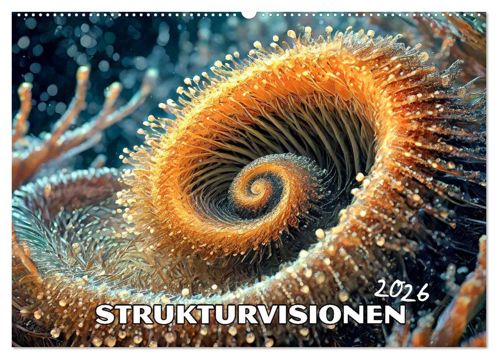 Strukturvisionen (CALVENDO Wandkalender 2026)