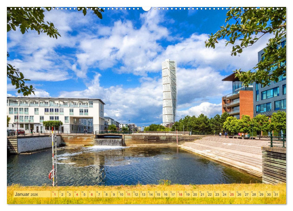 Malmö in Schweden (CALVENDO Wandkalender 2026)