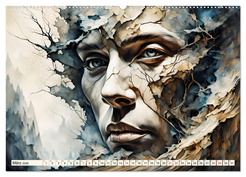 Berg Charaktere (CALVENDO Premium Wandkalender 2026)