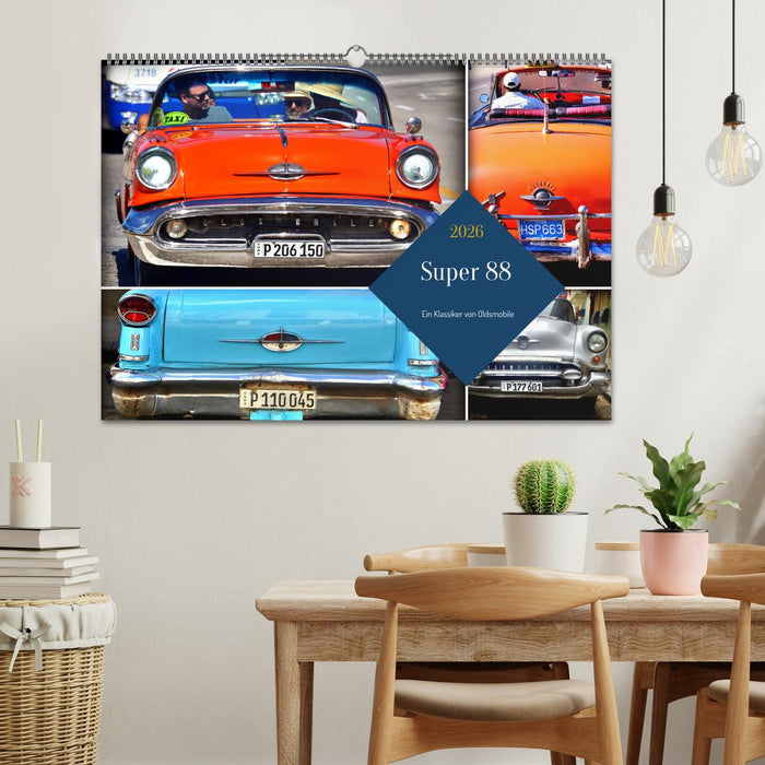 Super 88 - Ein Klassiker von Oldsmobile (CALVENDO Wandkalender 2026)