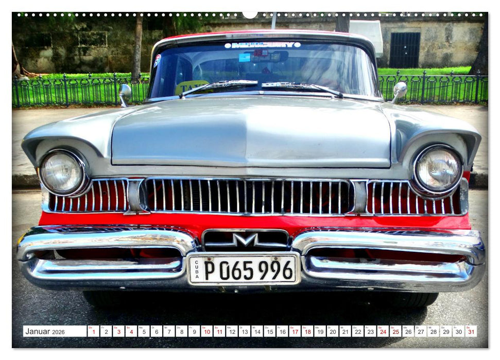 BEST OF MERCURY - US-Straßenkreuzer der 50er Jahre (CALVENDO Premium Wandkalender 2026)